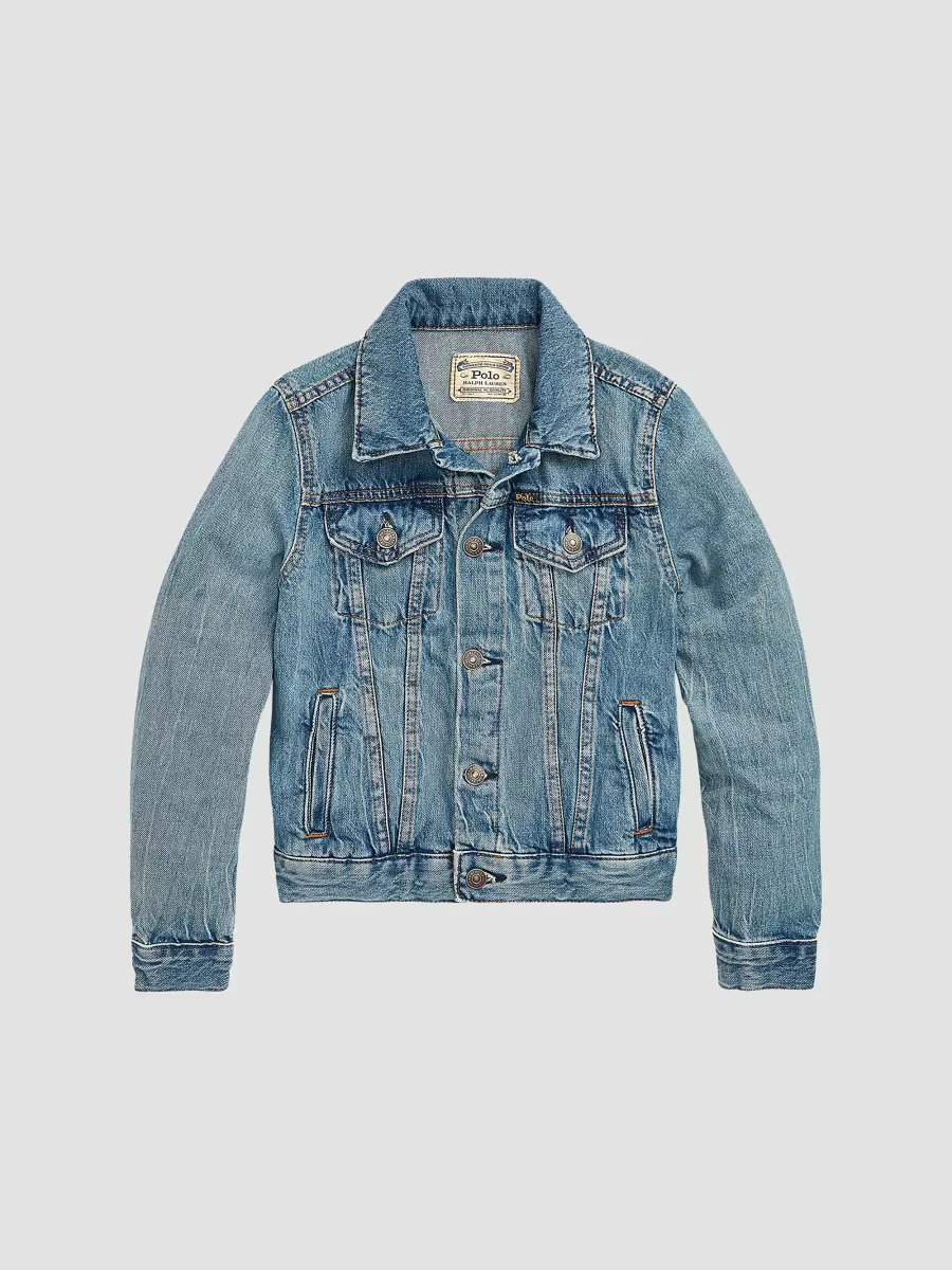 Denim Trucker Jacket by Polo Ralph Lauren