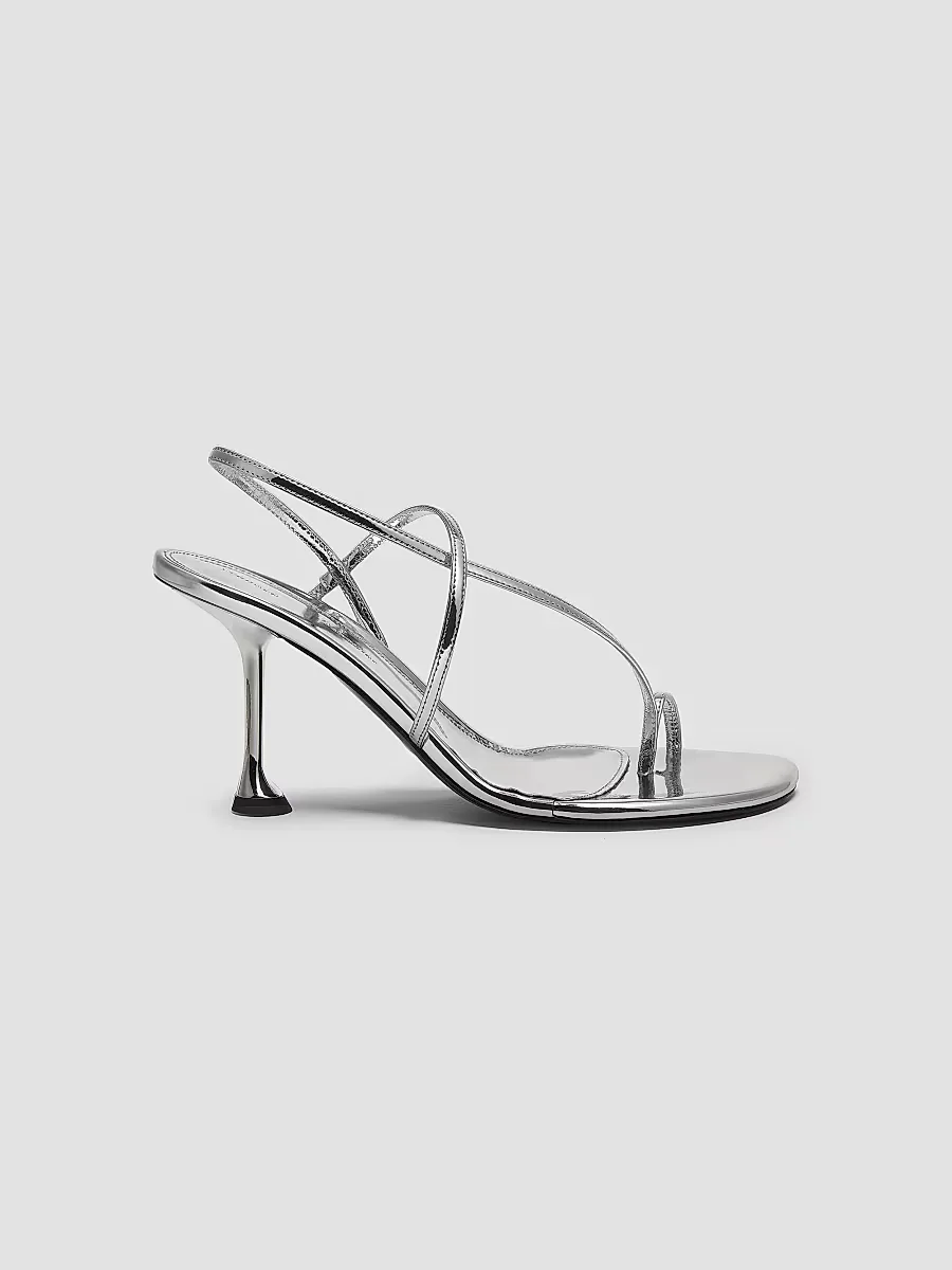 Tee 85MM Satin Slingback Sandals