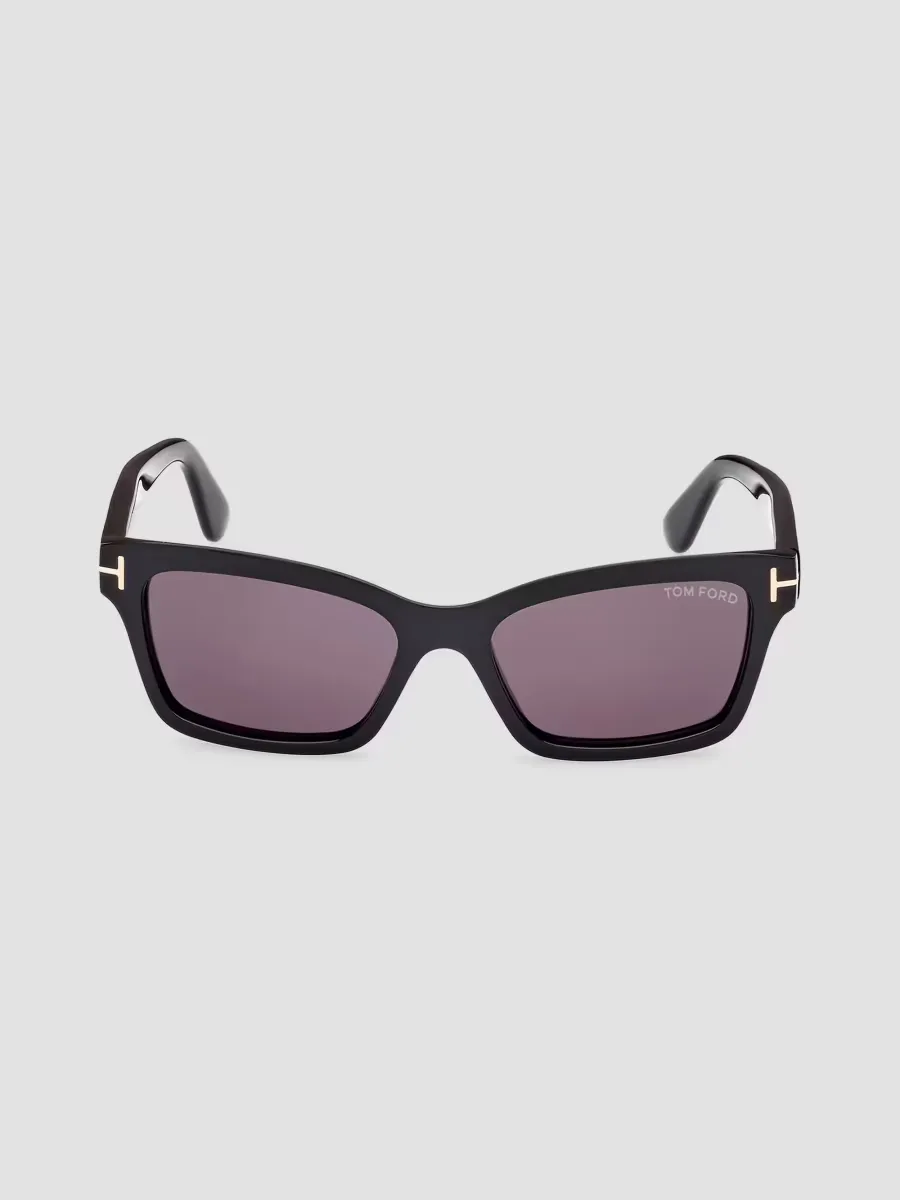 Mikel 54MM Rectangular Sunglasses by Tom Ford