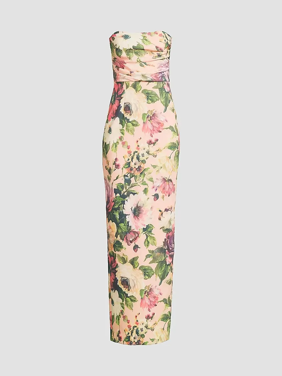 Leonora Floral Gown by Black Halo