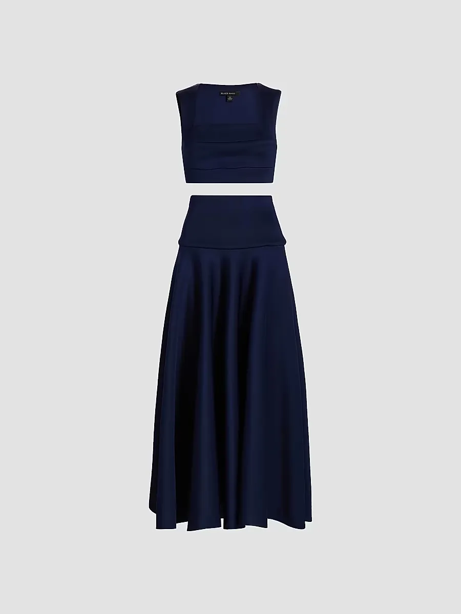 Pamina Two-Piece Midi-Dress Set by Black Halo