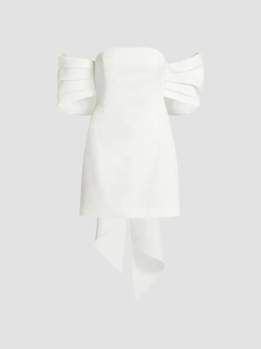 Disco Hour Calypso Bow Minidress by Elliatt
