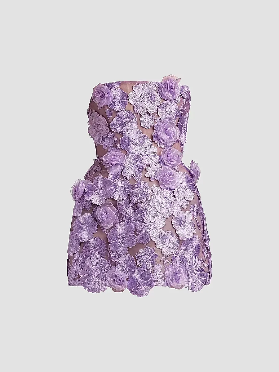 Jasmine Maraya Lavendar Minidress