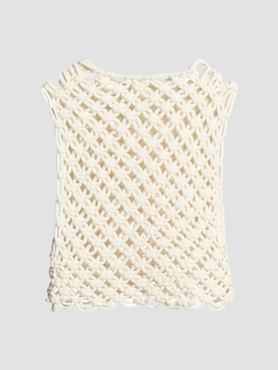 Square Woven Top by ALAA