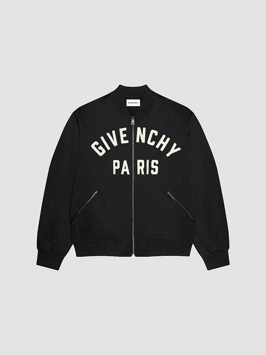 Paris Zipped Blouson in Satin by GIVENCHY