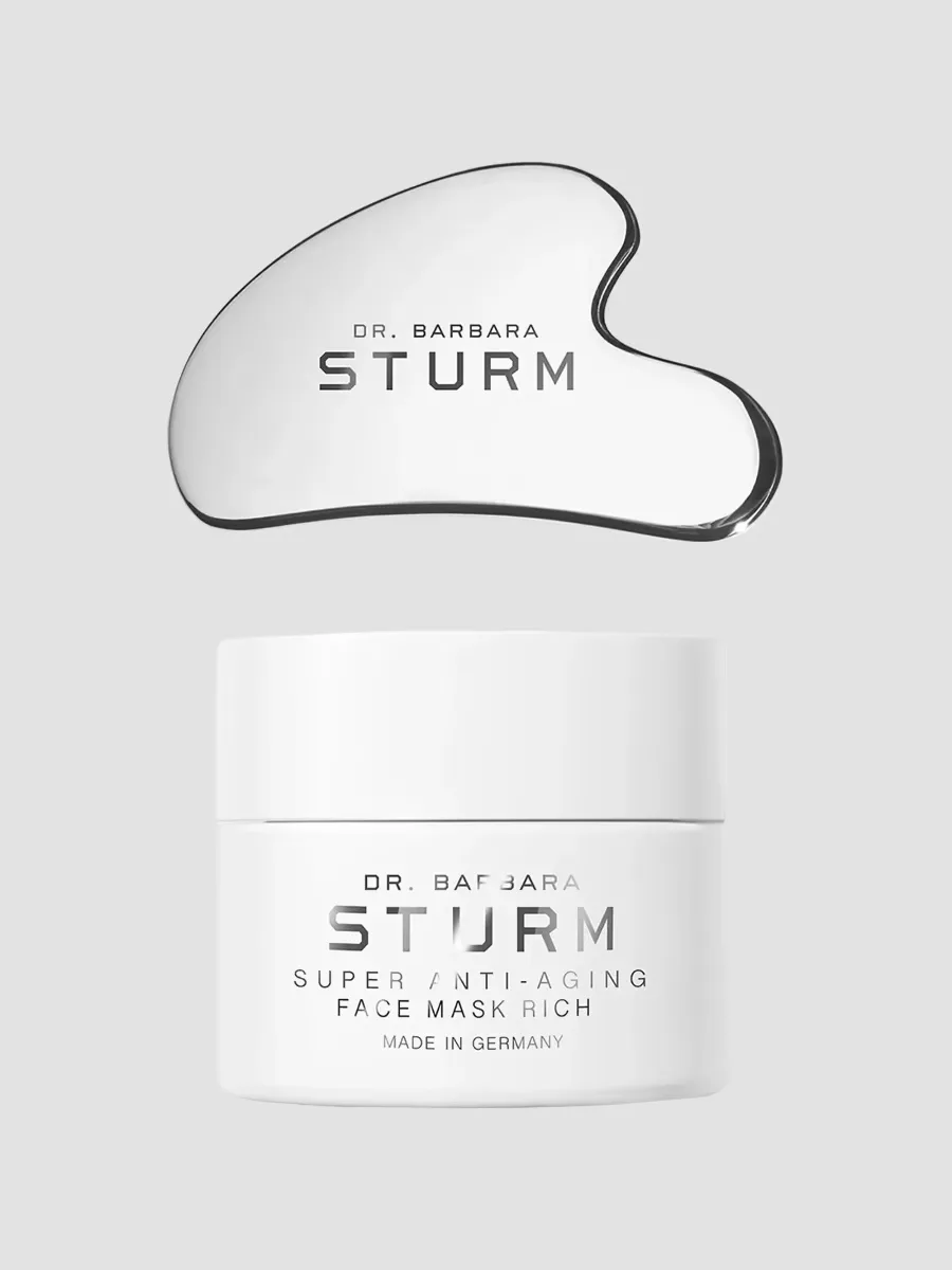 Super Anti-Aging Face Mask Rich & Gua Sha by Dr. Barbara Sturm