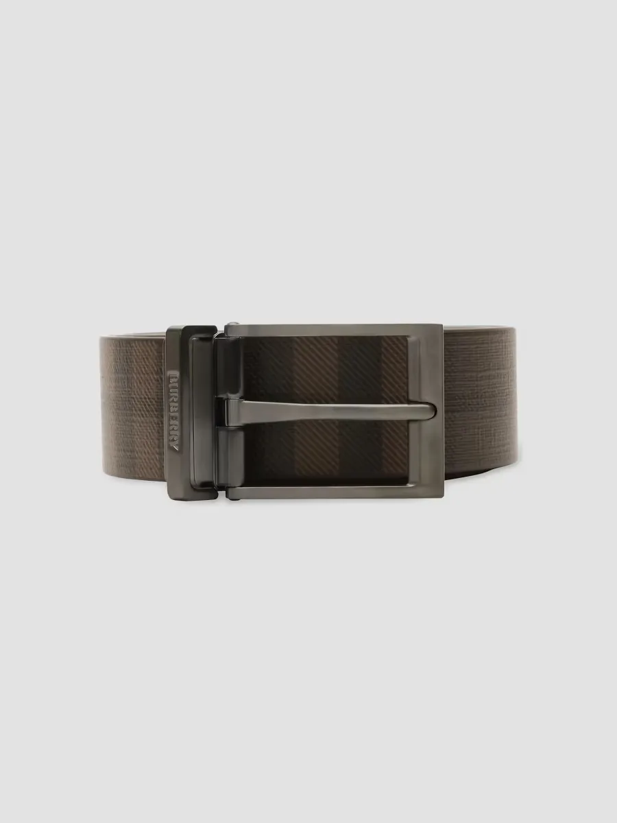 Reversible Check Belt by Burberry
