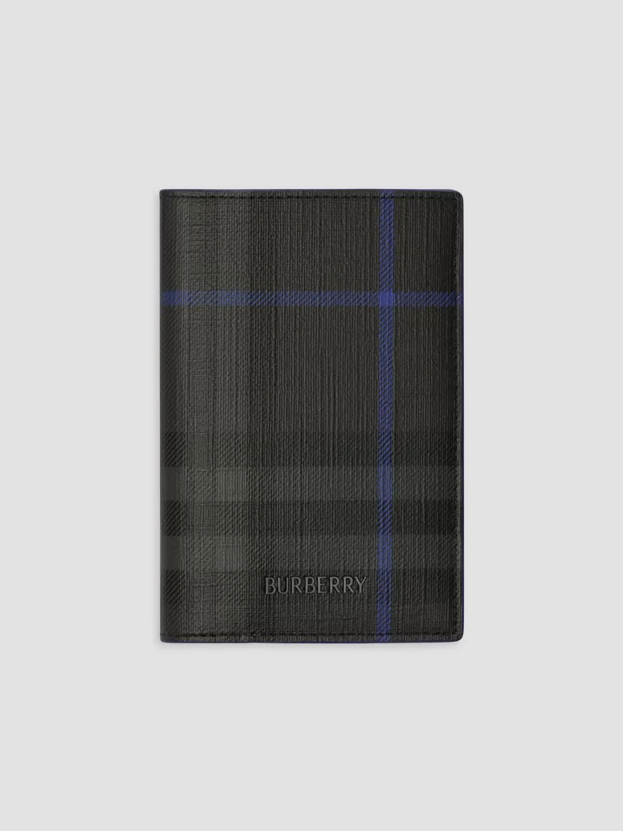 City Check Passport Holder by Burberry