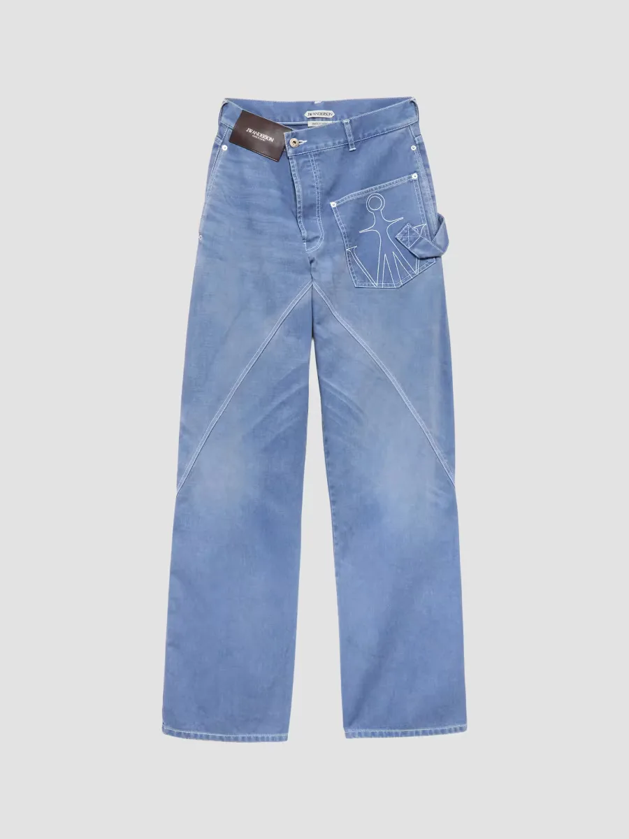 Twisted Workwear Jeans by JW Anderson