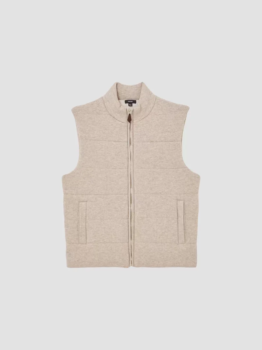 Otley Rib-Knit Vest by Reiss