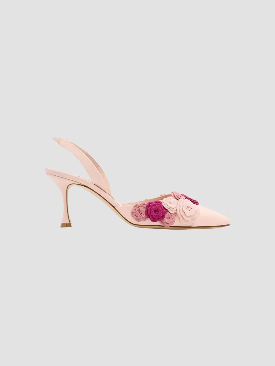 Svemutasli 70MM Slingback Pumps by Manolo Blahnik