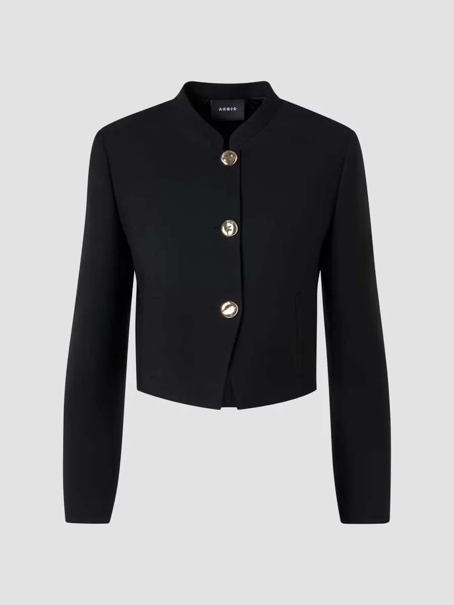 Kadet Virgin Wool Crop Jacket by Akris