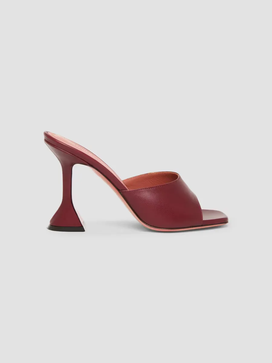 Lupita 95MM Leather Mules