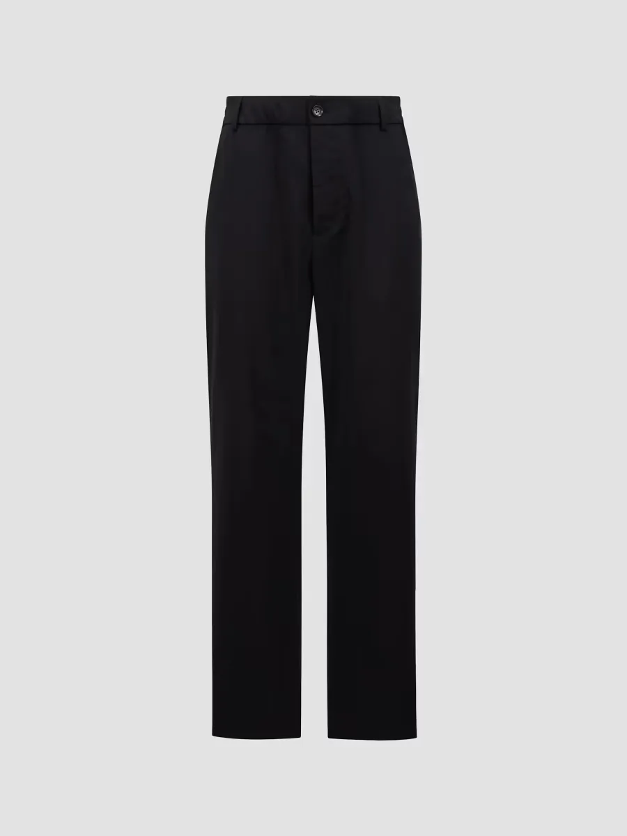Pants in Wool Gabardine by Moncler