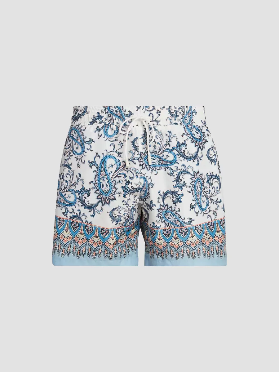 Paisley Print Swim Trunks by ETRO