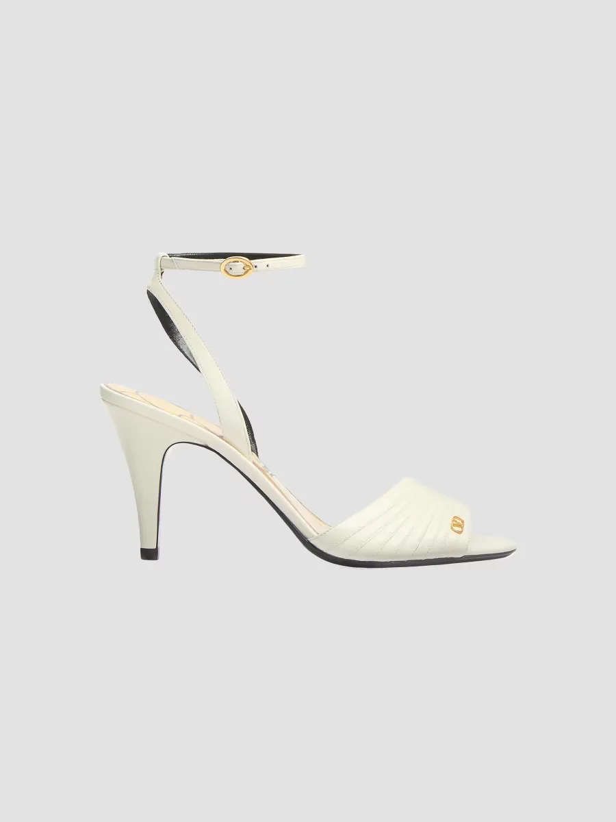 Ladycrush 85MM Sandals in Kidskin by Valentino