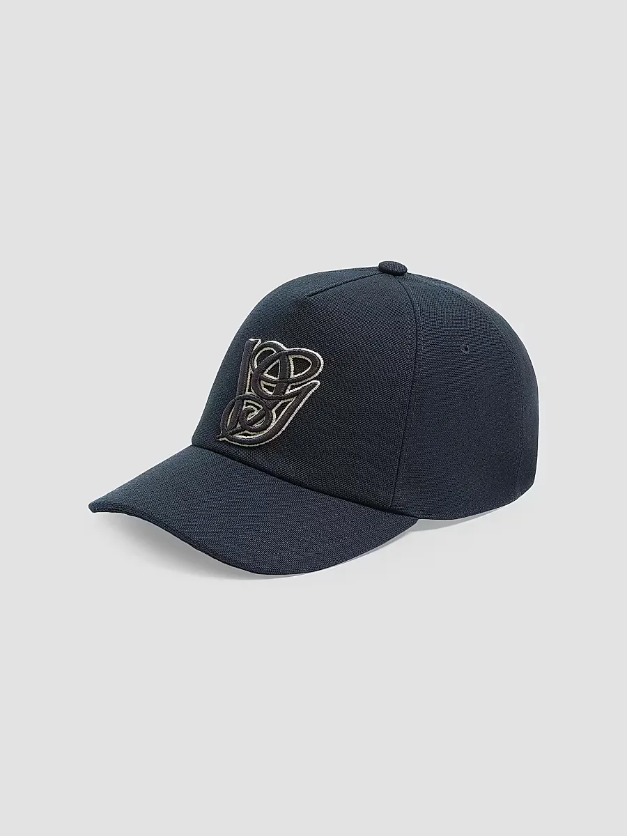 Cotton Baseball Cap with Embroidery by Valentino