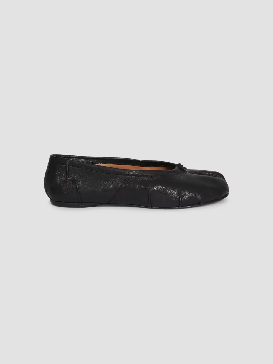 Tabi Leather Ballerina Flats