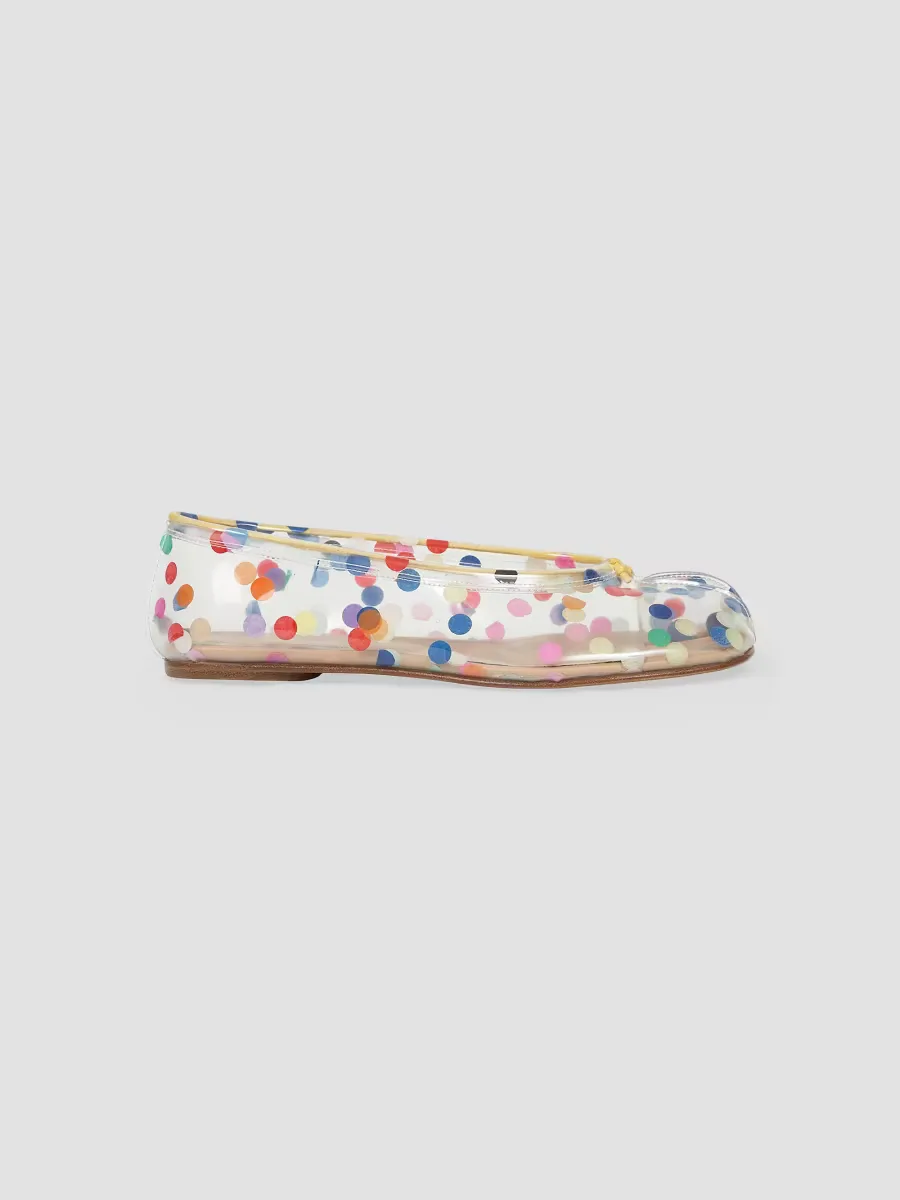 Tabi Polka Dot Ballet Flats by Maison Margiela