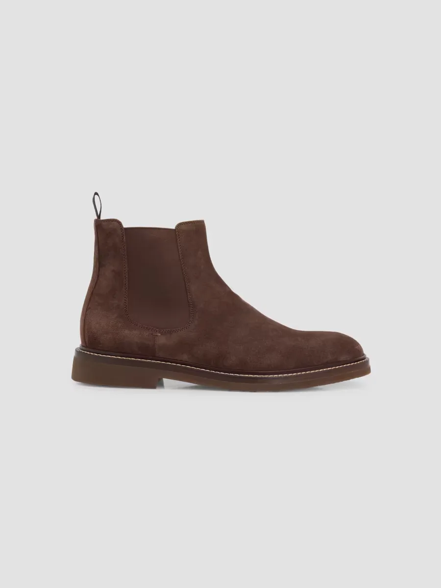 Suede Chelsea Boots by Brunello Cucinelli