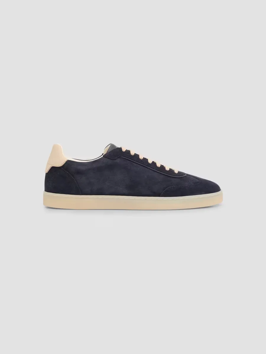 Suede Low-Top Sneakers