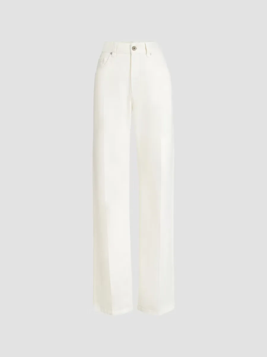 Dyed Denim Contemporary Loose Jeans