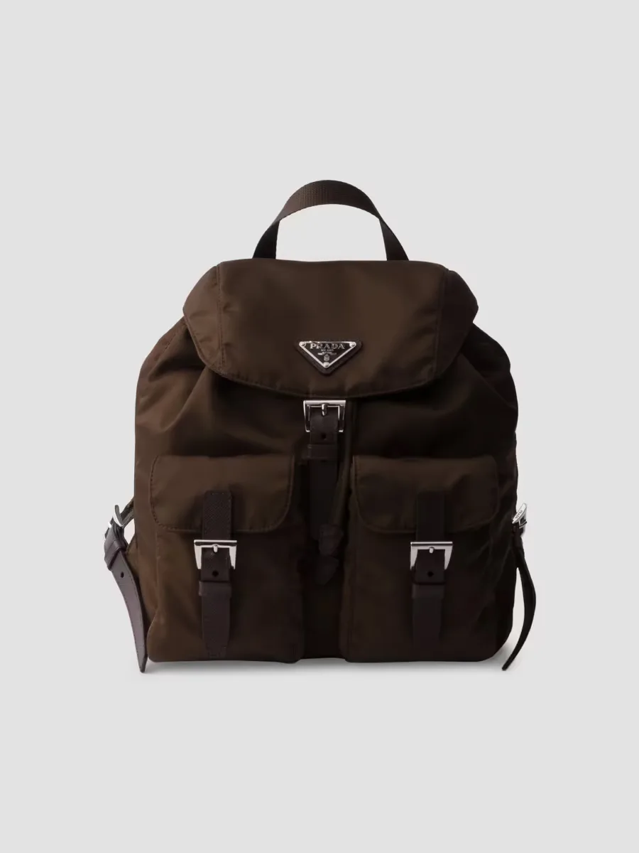 Small Re-Nylon Backpack by Prada