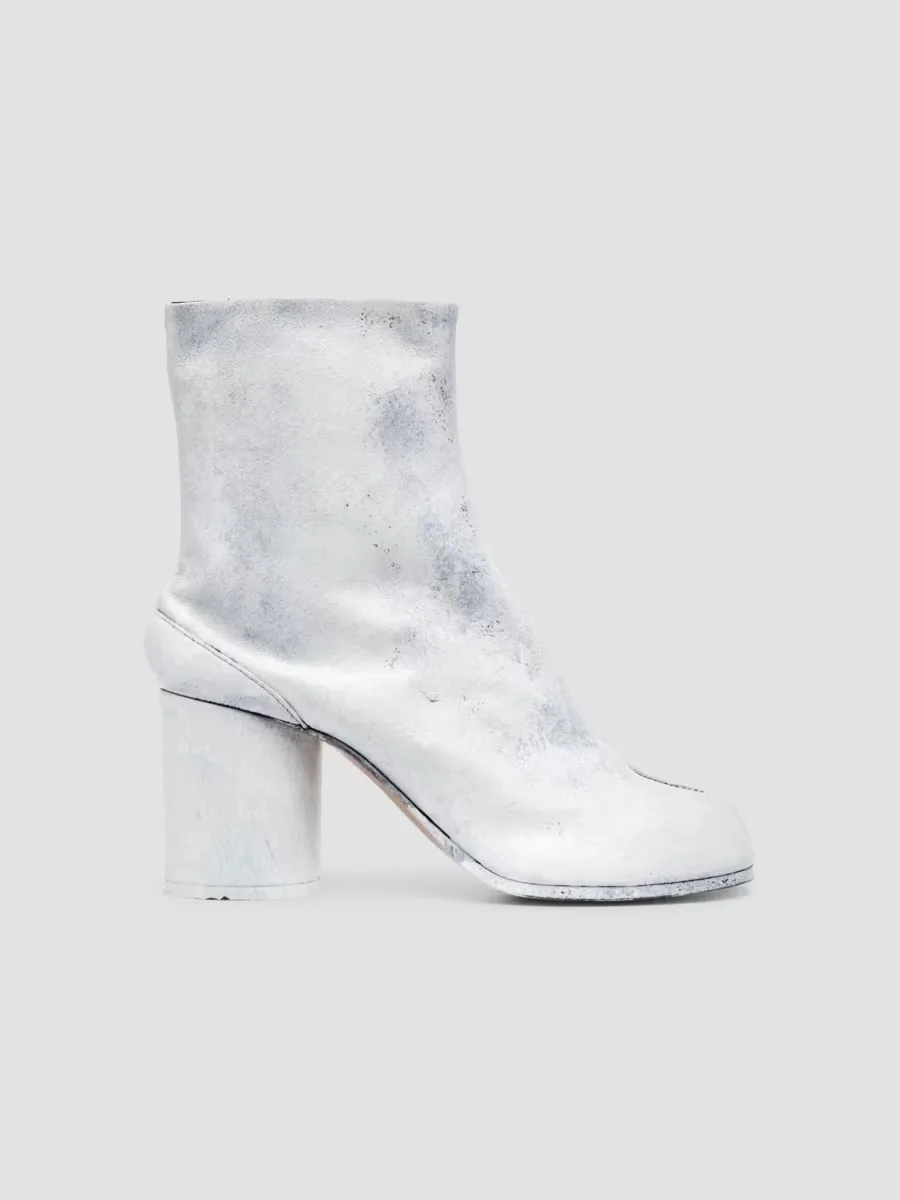 Tabi Ankle Leather Boots by Maison Margiela