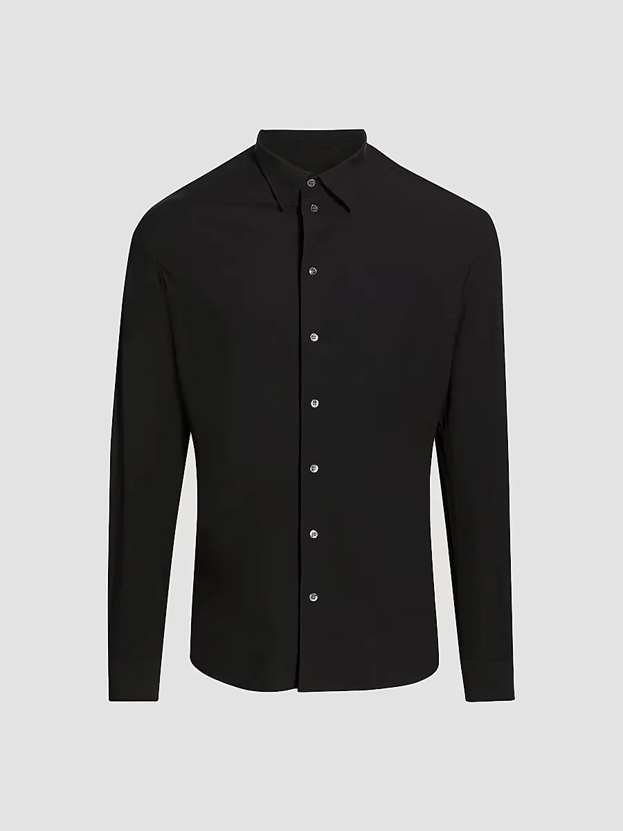 Emporio Armani Stretch Button-Front Shirt by Armani