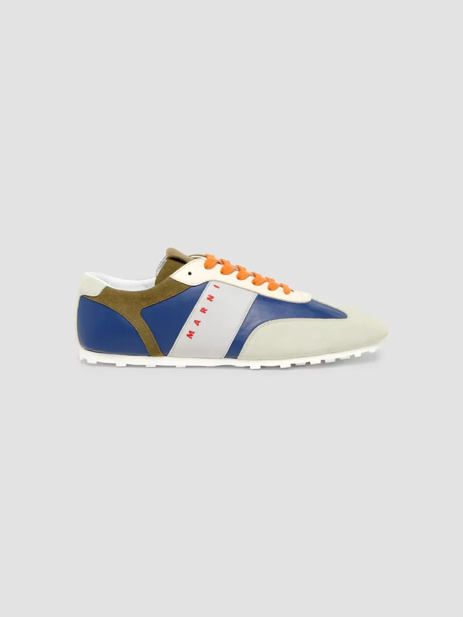 Retro Patchwork Sneakers by Marni