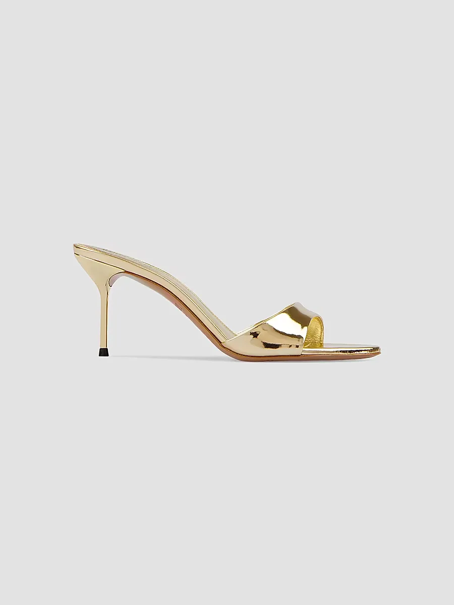 Lidia 70MM Leather Mules