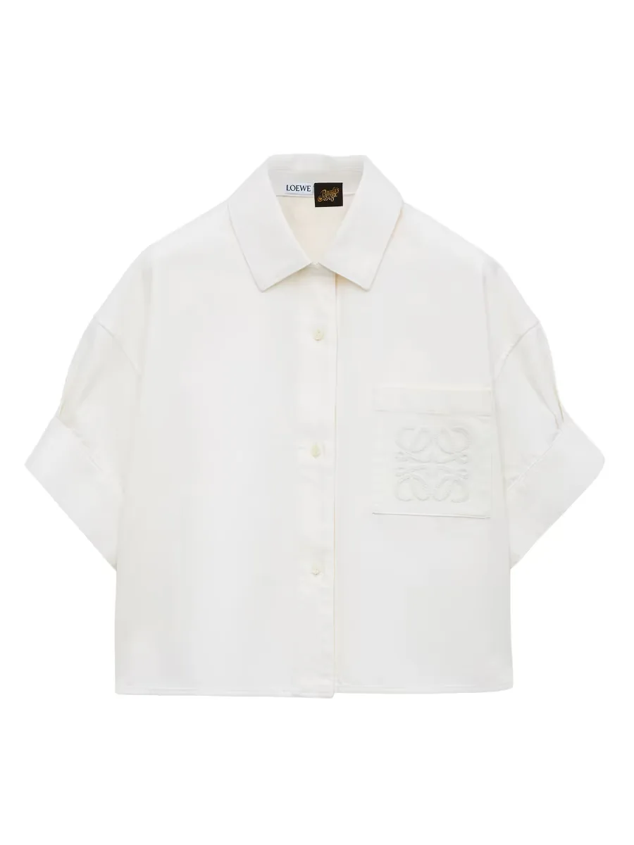 LOEWE x Paulas Ibiza Cotton Short-Sleeve Shirt by LOEWE