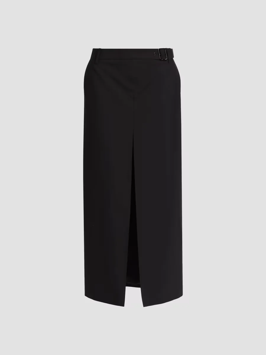 Leonardo Belted Midi-Skirt by SIR.
