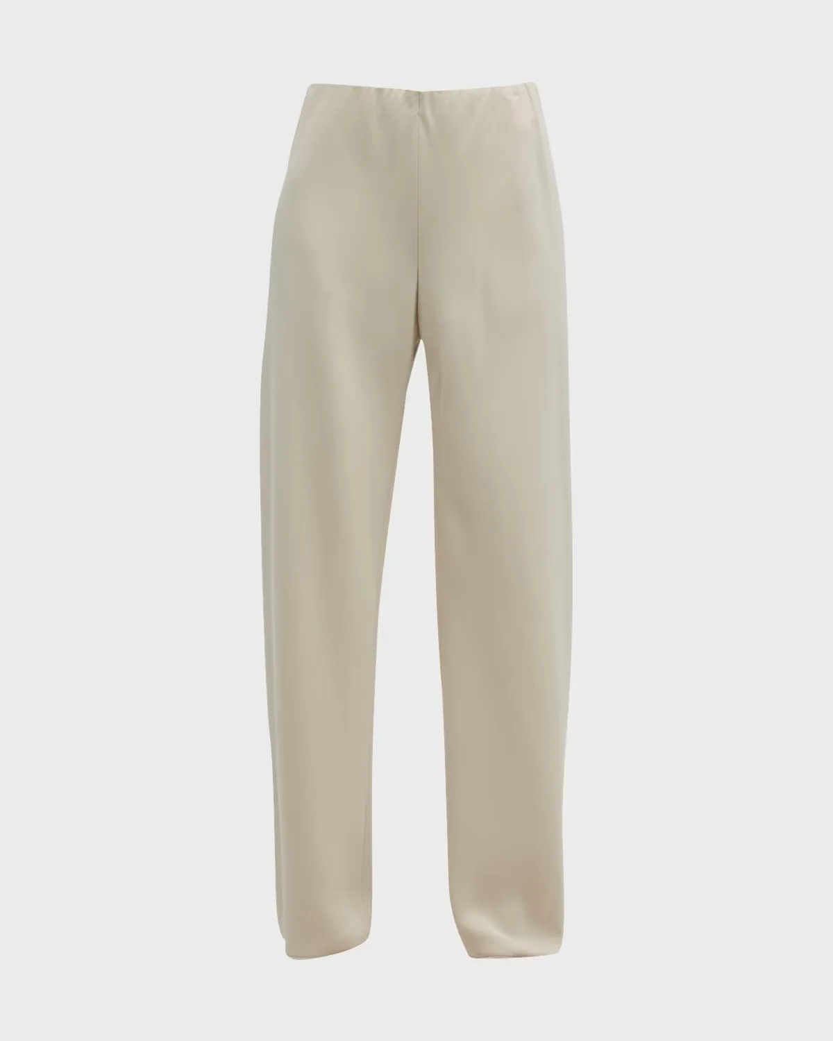Colette High-Waist Crepe Bias Pants