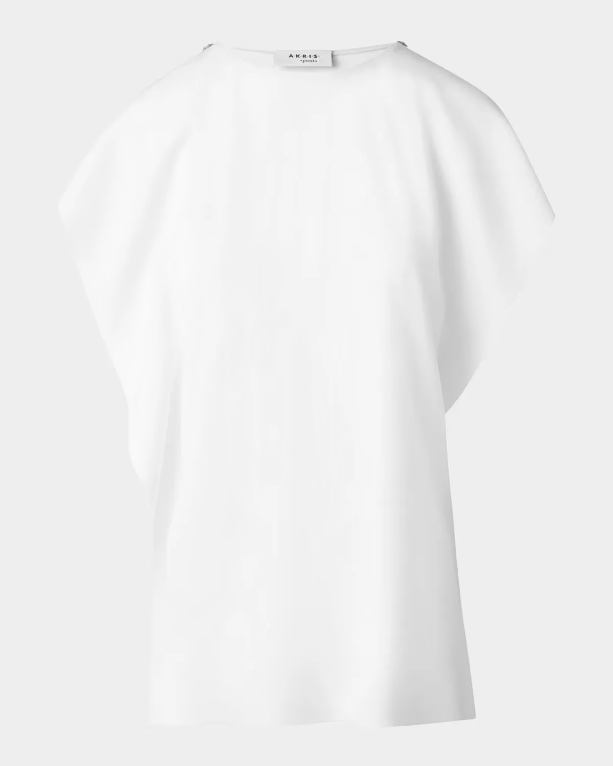 Draped Sleeveless Blouse by Akris Punto