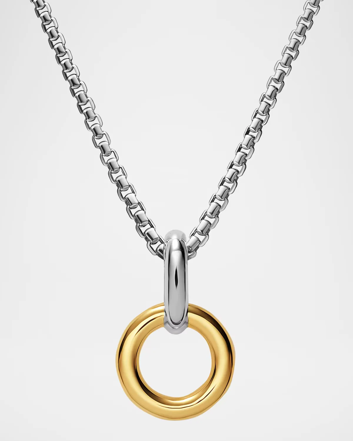 Amulet Extender in Silver and 14K Gold by David Yurman