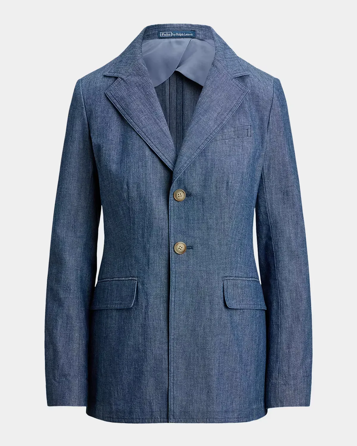 Notch Lapel Cotton Blazer by Polo Ralph Lauren