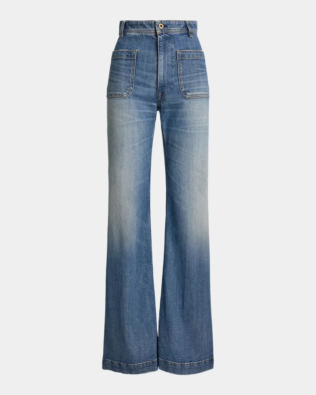 High-Rise Boot-Cut Jeans by Polo Ralph Lauren