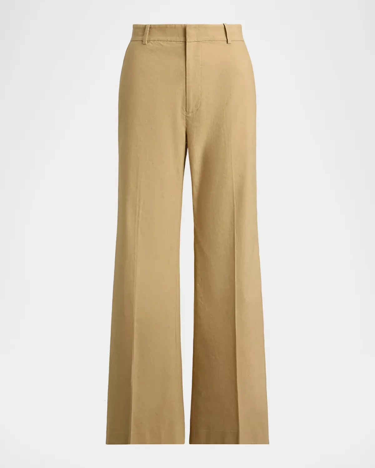 Cotton-Blend Wide-Leg Pants by Polo Ralph Lauren