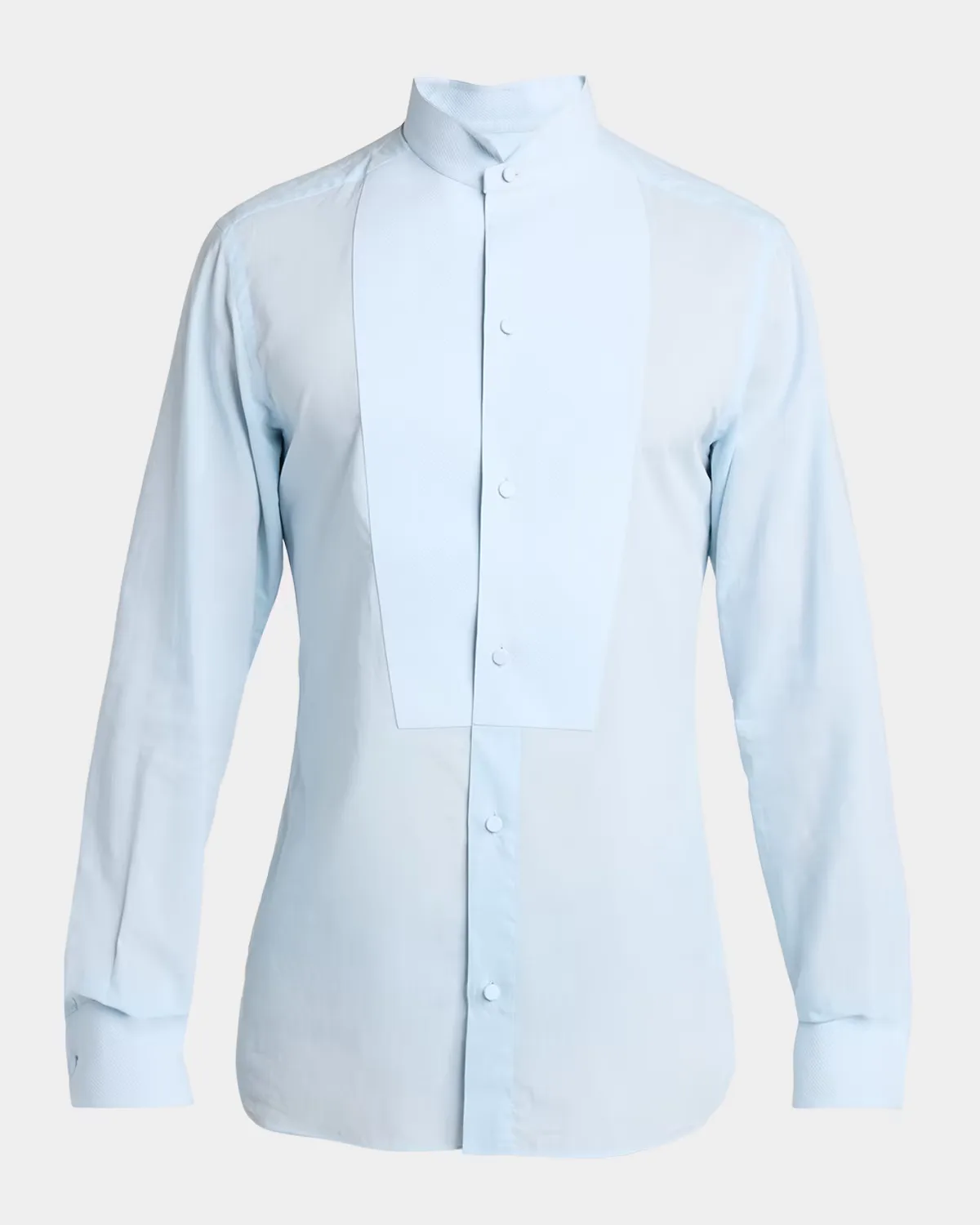 Cotton Pique Tuxedo Shirt
