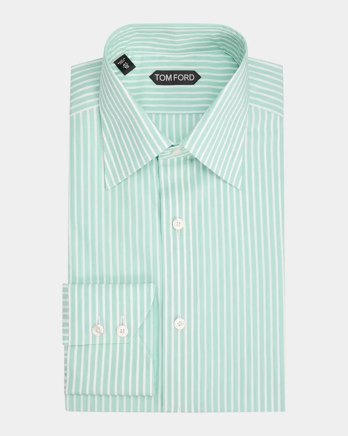 Striped Cotton Shirt by Tom Ford