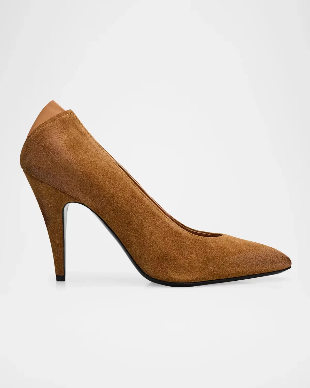 95mm Suede Pointed-Toe Pumps by Jil Sander