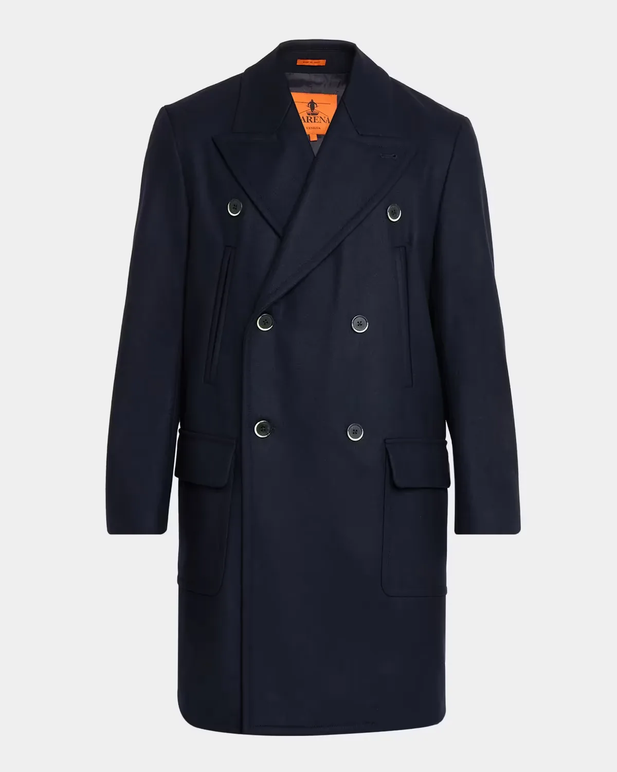 Wool Peacoat by Barena