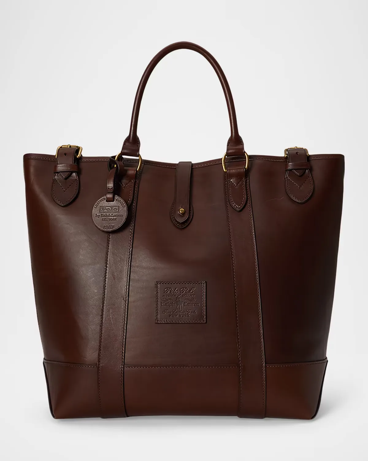 Medium Leather Tote Bag