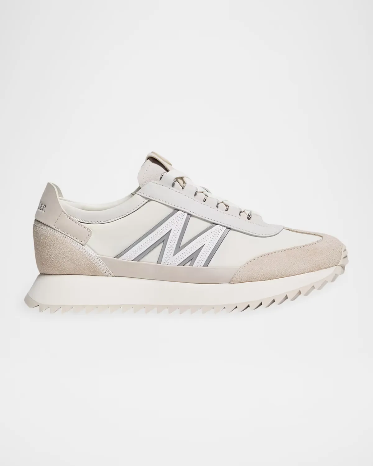 Pacey2 Suede and Nubuck Low-Top Sneakers by Moncler