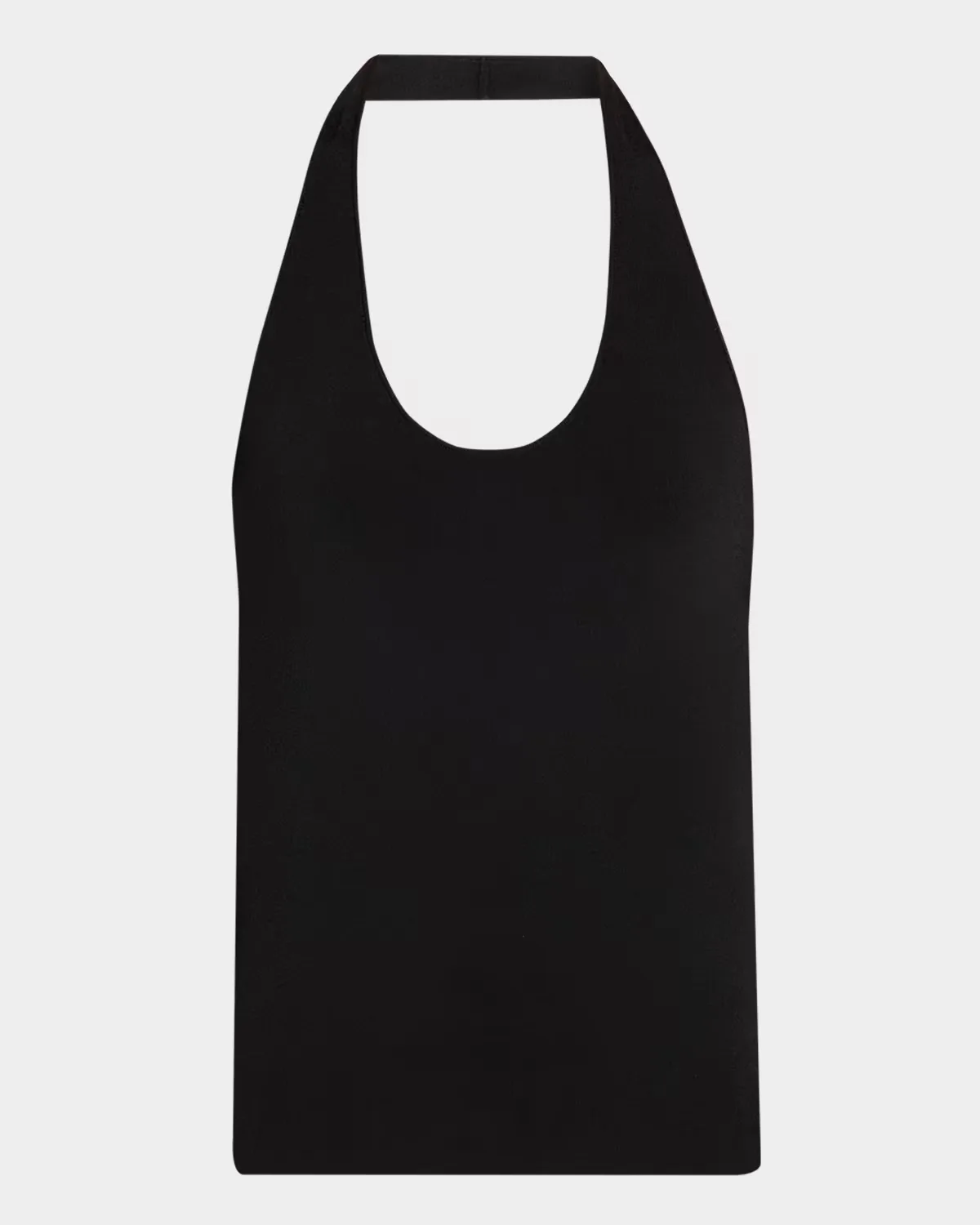 Halter Compact Knit Tank Top by Theory