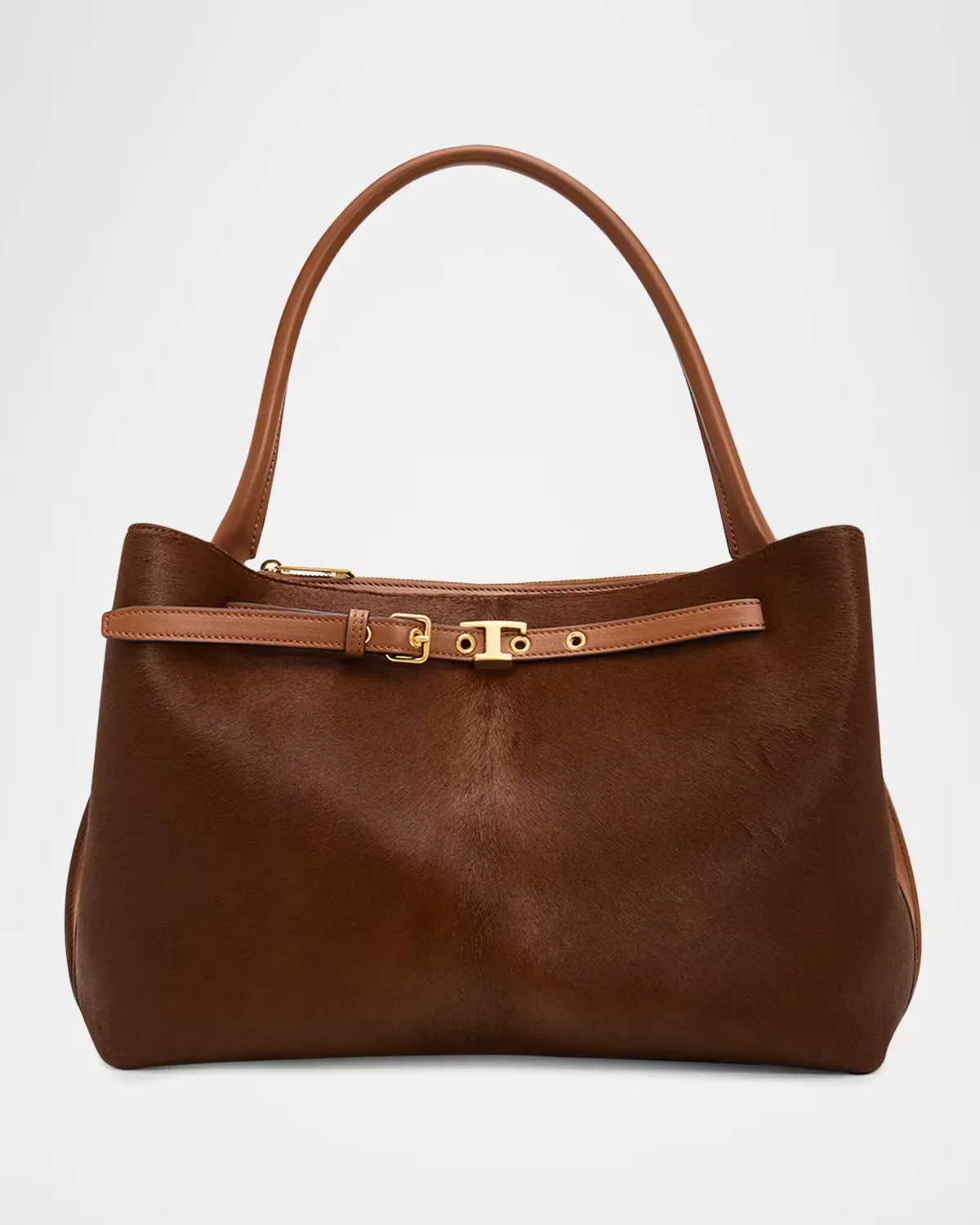 Tim Calf Hair Top-Handle Bag by Tod & apos;s