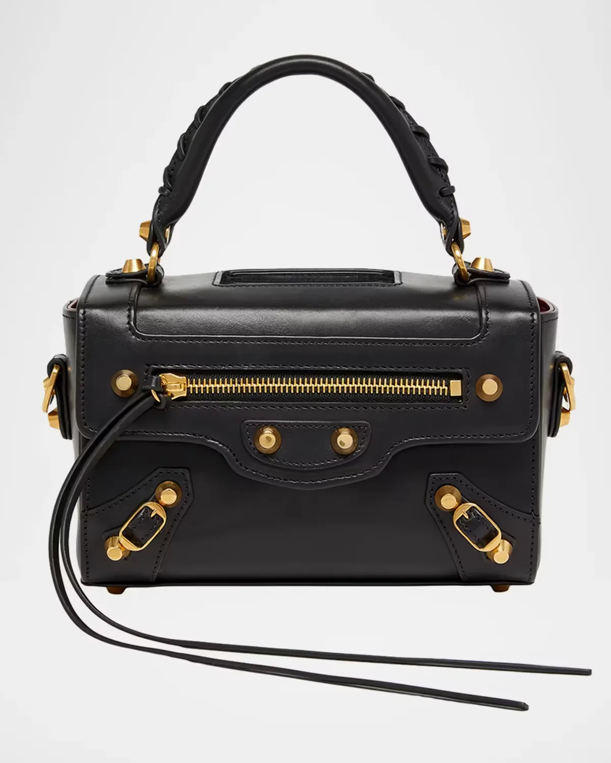 Le City Leather Top-Handle Bag by Balenciaga