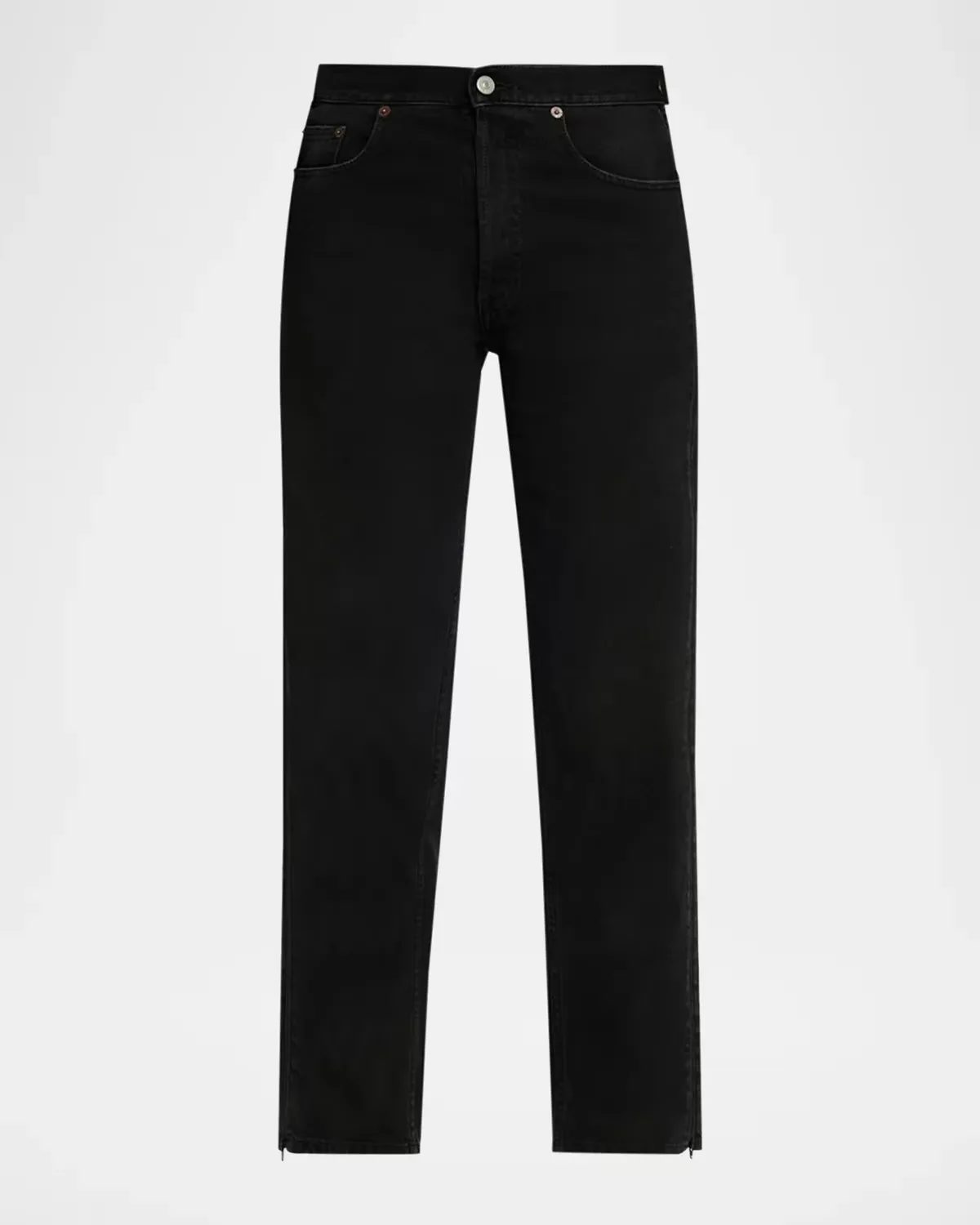 Zip Straight-Leg Jeans by Maison Margiela