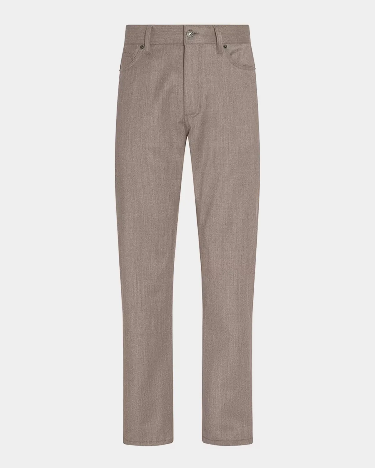 City 239 Melange Five-Pocket Pants by ZEGNA